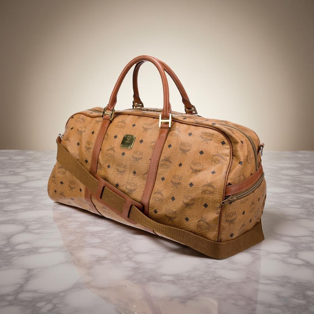 MCM Visetos Weekender Bag